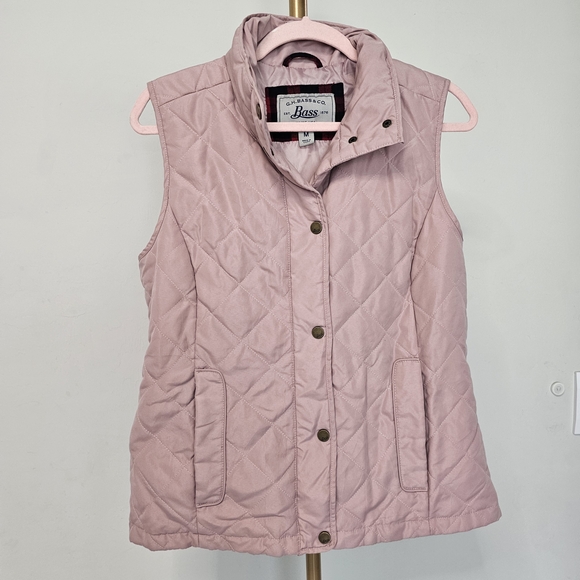 G.H. Bass & Co. Jackets & Blazers - G.H. Bass & Co. Maine WOMAN'S Rose QUILTED Sleeveless VEST SZ Medium